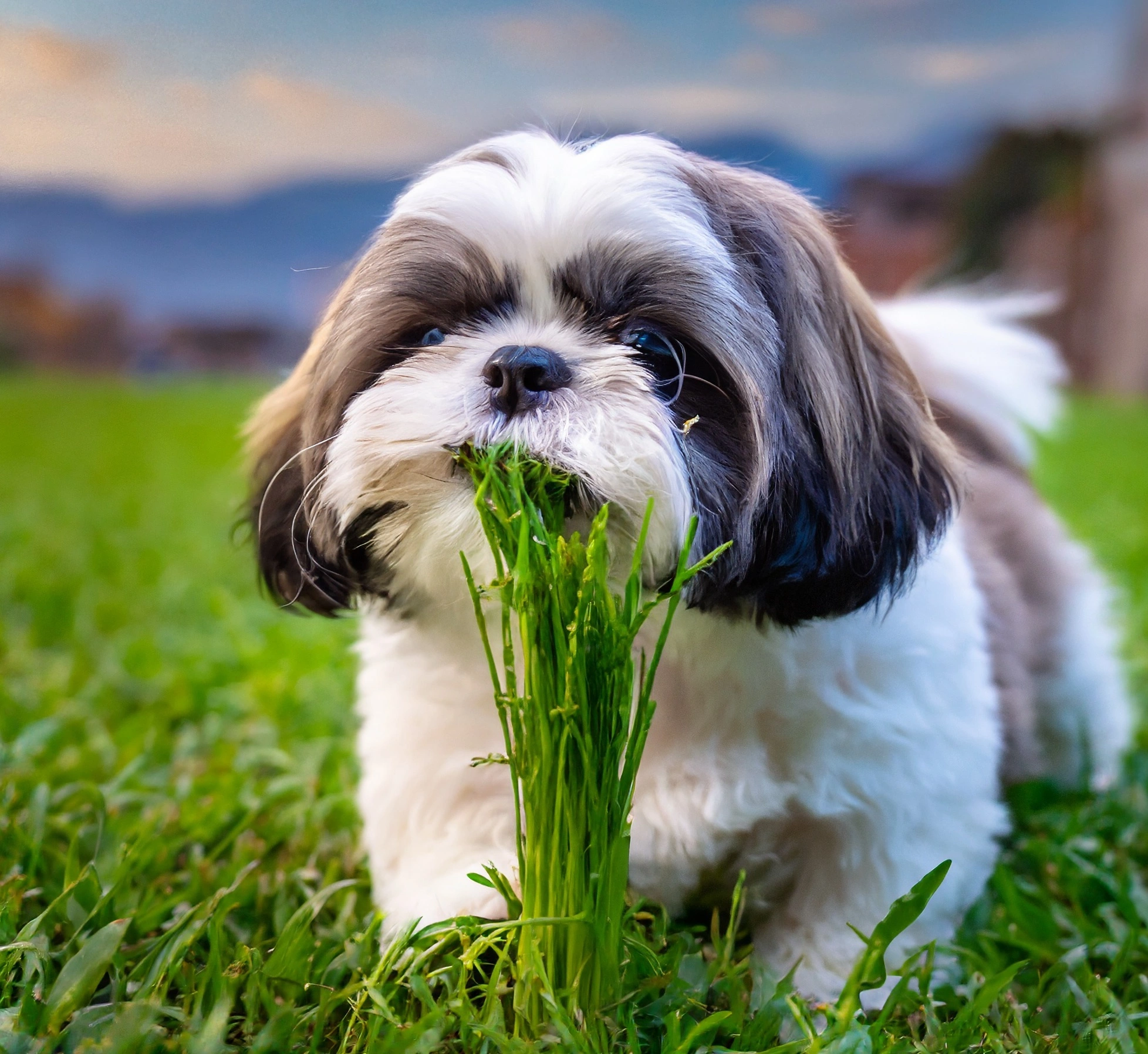 Why Does Your Shih Tzu Eat Grass (1)