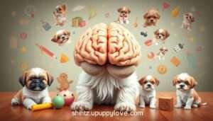 how big is a shih tzu brain