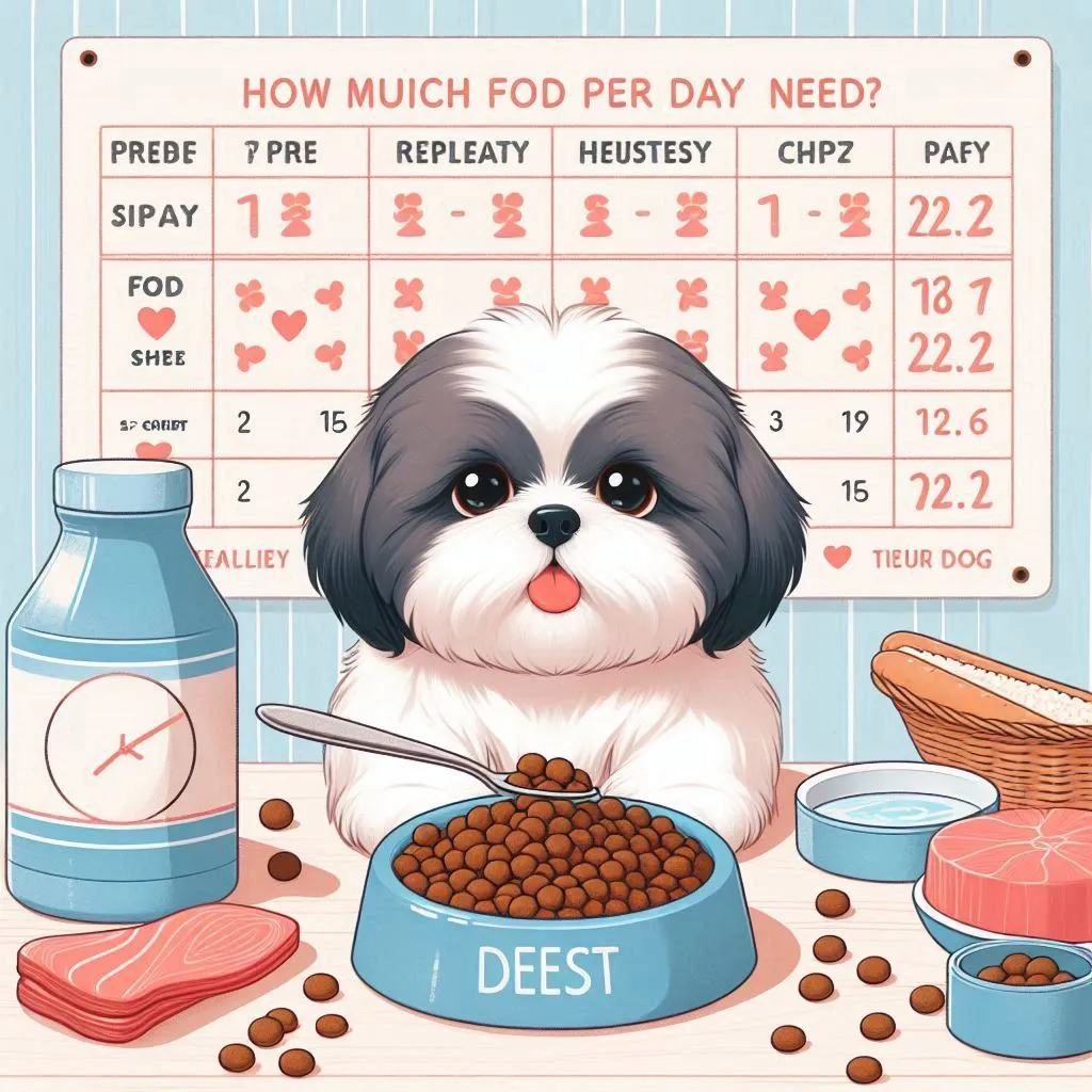 how much should i feed my shih tzu